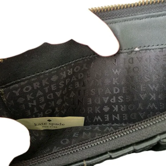 Kate Spade Staci Large Carryall Wristlet Wallet in Black - Picture 8 of 10